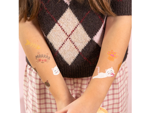 Mosható macskatetoválás - 23 db.