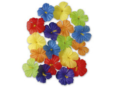 Hibiszkusz virágszirmok - színes - 18 db.