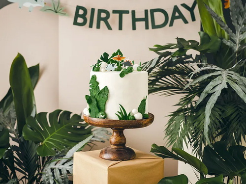 Dinoszauruszok piknik gyertyák - 3 db.