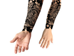 Sárkányos alkar tetoválás - 1 db.