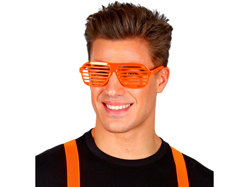 Neon narancssárga vakszemüveg - 1 db.
