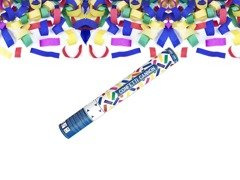 Lövőcső - színes konfetti - 40 cm - 1 db.