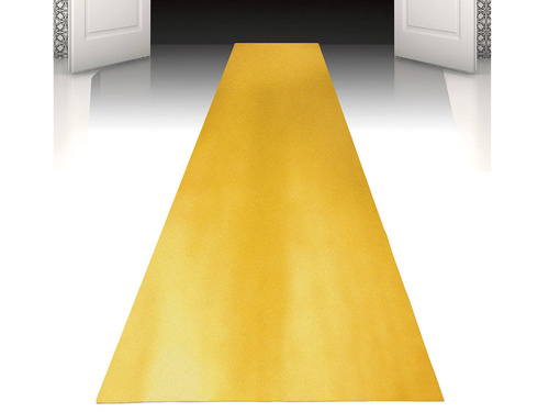 Arany szőnyeg dekoráció - 4,5 m - 1 db.