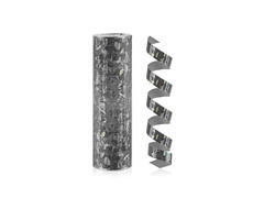 Holografikus szalag - fekete - 18 db.