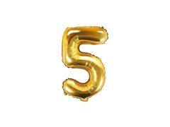 Fólia lufi 5 arany - 35 cm-es fólialufi