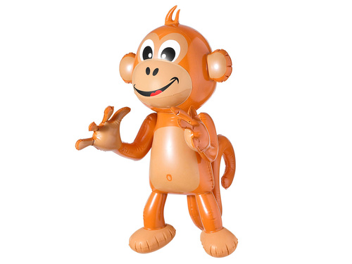 Felfújható dekoráció Majom - 50 cm - 1 db.
