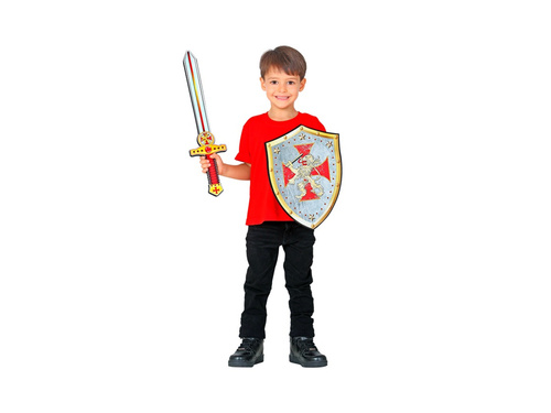 Crusader" habkard és pajzs készlet