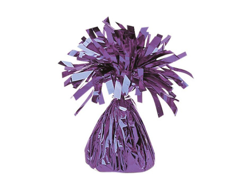 Fóliasúlyok héliummal töltött léggömbökhöz - lila - 170 g