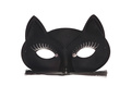 Fekete macska farsangi maszk - 1 db.