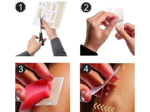 Hipiska mosható tetoválások