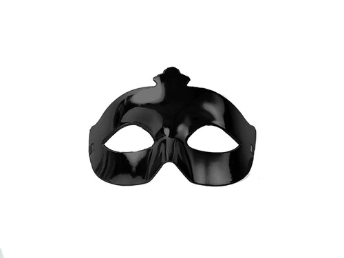 Velencei farsangi maszk fekete - 1 db.