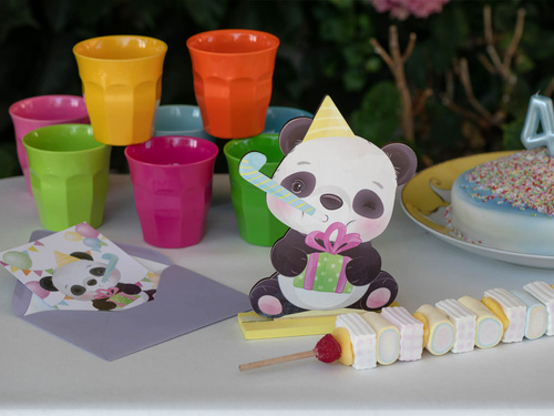 Fa figura Panda - 20 cm - 1 db.