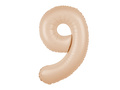 Fólia lufi karamell szám 9 - 100 cm - 1 db.