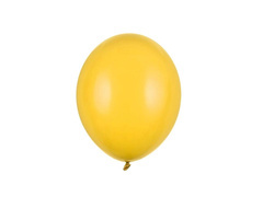 Kis latex lufi - 5 hüvelyk - sárga - 100 db.