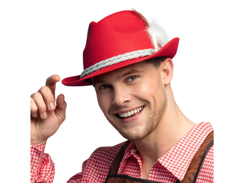 Bajor sapka piros - 1 db.