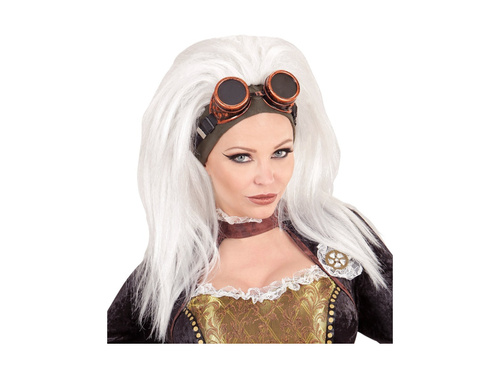 Steampunk paróka szemüveggel