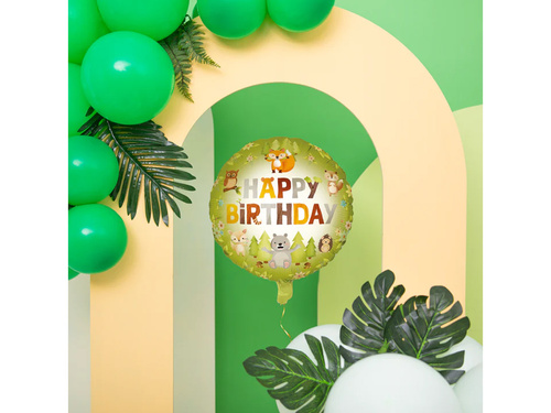 Erdei barátok fólialufi - 45 cm - 1 db.