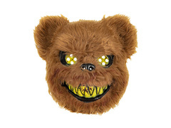 Halloween medve maszk - 1 db.