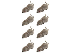 Egér dekoráció - 5 cm - 8 db.