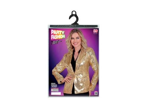 Party Fashion party kabát - arany flitteres