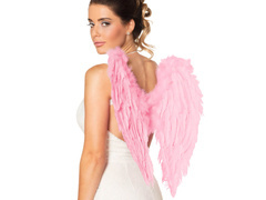 Világos rózsaszín angyalszárnyak - 50 x 50 cm - 1 db.