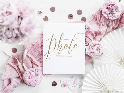 Fotóalbum Értékes pillanatok fehér - 22 lap