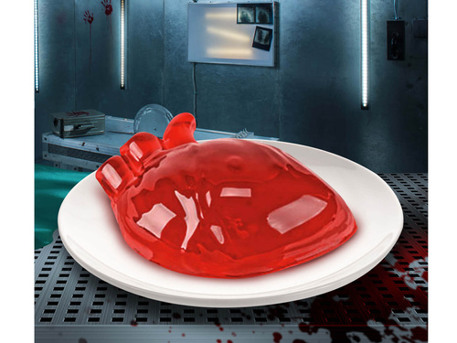 Halloween szív zseléforma - 1 db.