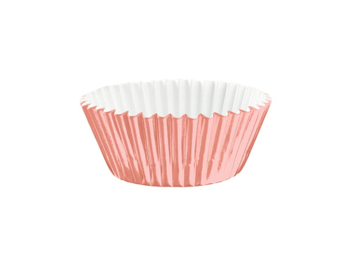 Cupcake liners rózsa arany - 100 db.