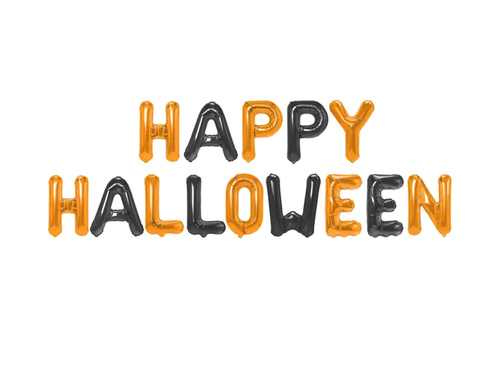 Boldog Halloween-t fólialufi - 46 cm