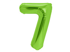 Zöld 7-es számú fólialufi - 100 cm - 1 db.