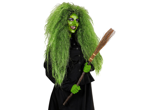 Halloween boszorkányseprű - 89 cm - 1 db.