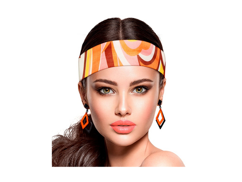 70-es évek stílusú fejpánt - mix