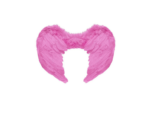 Rózsaszín toll szárnyak 50×40 cm