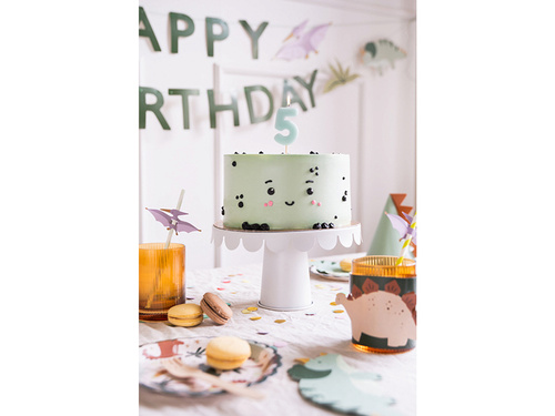 Ötös számú kék gyertya - 5 - 1 db.