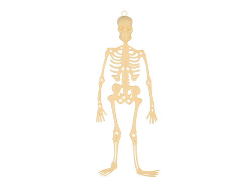 Akasztós dekoráció Csontváz - 33 cm - 1 db.