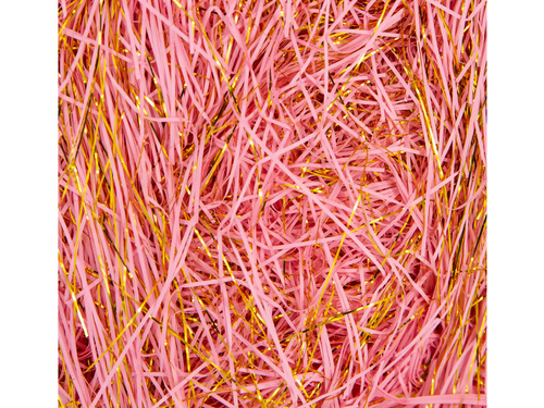 Ajándék töltőanyag rózsaszín és arany - 50 g