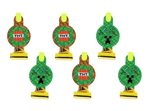 Trombitasípok Fejlesztett pixelek - 6 db