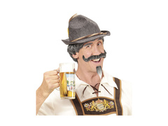 Bajor paróka bajusszal és kecskeszakállal