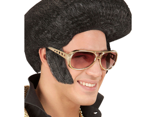 Elvis fekete pajesz - 1 pár