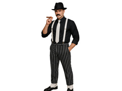 Gengszter fehér szett - 1 szett.