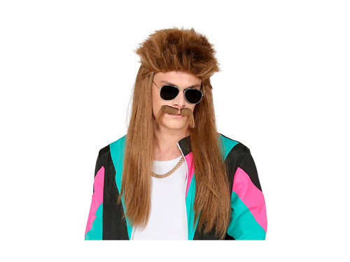 Redneck paróka bajusszal