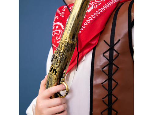 Kalózpisztoly - 38 cm - 1 db.