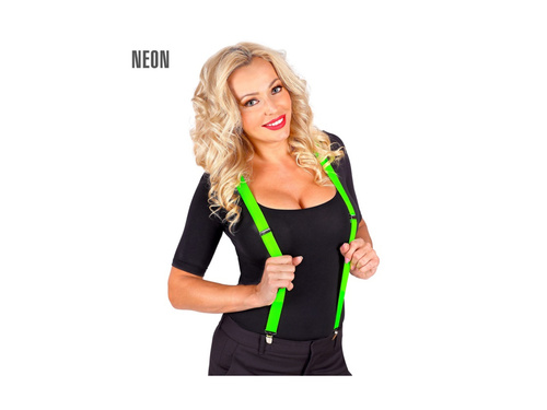 Neonzöld diszkó fogszabályzó