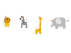 Szafari születésnapi banner - 300 cm - 1 db.