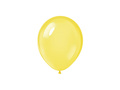 Kristály lufi - közepes - sárga - 10 db.