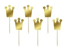 Hercegnő koronás tortaszúró - 6 db.