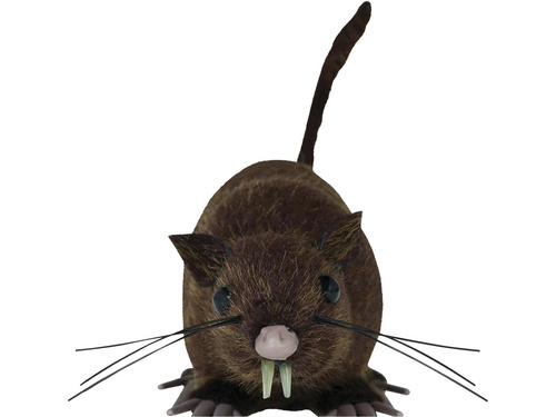 Halloween patkány - 15 cm - 1 db.