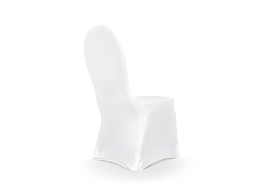 Matt szövethuzat - fehér - esküvői - 1 db.