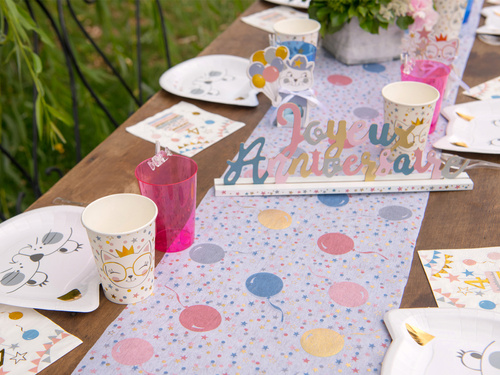 Születésnapi futó lufi - 27 cm x 3 m - 1 db.