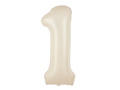 Fólialufi krémszínű lufi 1 - 100 cm - 1 db.